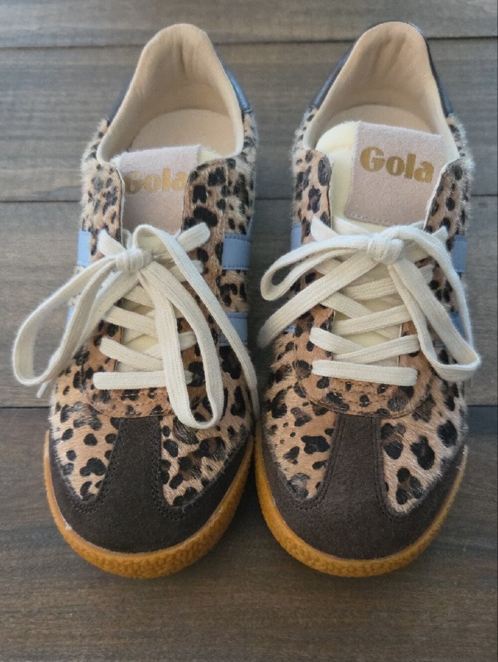 Gola for Anthropologie Women's Leopard Print Sneakers - Picture 3 of 8
